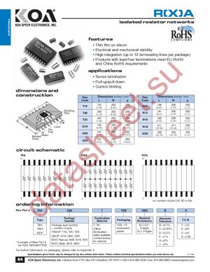 RBAQ16LTEB104JH datasheet  